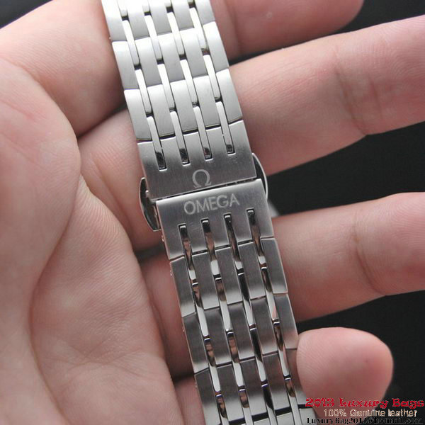 OMEGA DE VILLE HOUR VISION ANNUAL CALENDAR Steel on Steel Strap OM77115 OMEGA DE VILLE HOUR VISION ANNUAL CALENDAR Steel on Steel Strap OM77115
