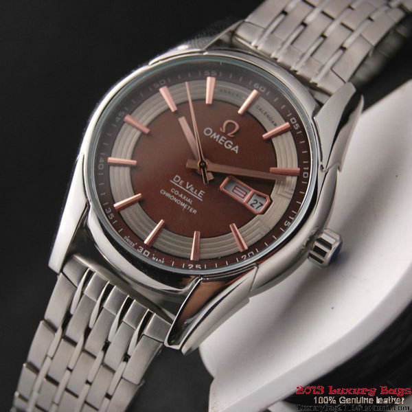 OMEGA DE VILLE HOUR VISION ANNUAL CALENDAR Steel on Steel Strap OM77115 OMEGA DE VILLE HOUR VISION ANNUAL CALENDAR Steel on Steel Strap OM77115