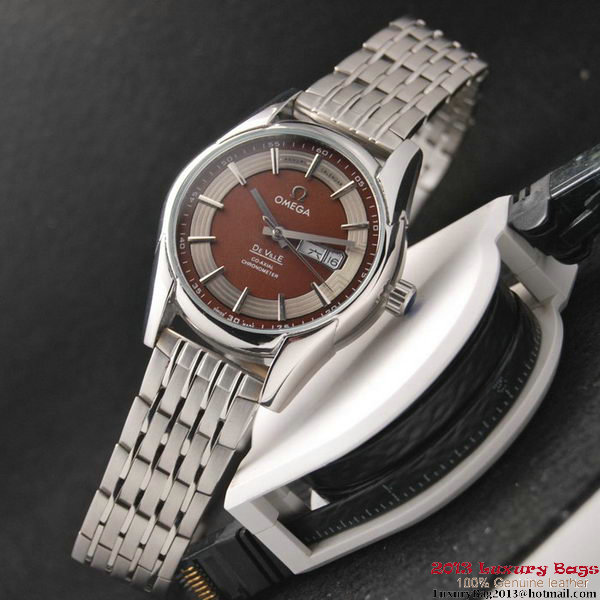 OMEGA DE VILLE HOUR VISION ANNUAL CALENDAR Steel on Steel Strap OM77116 OMEGA DE VILLE HOUR VISION ANNUAL CALENDAR Steel on Steel Strap OM77116