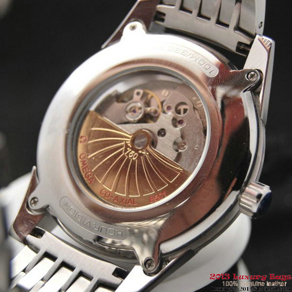 OMEGA DE VILLE HOUR VISION ANNUAL CALENDAR Steel on Steel Strap OM77116 OMEGA DE VILLE HOUR VISION ANNUAL CALENDAR Steel on Steel Strap OM77116