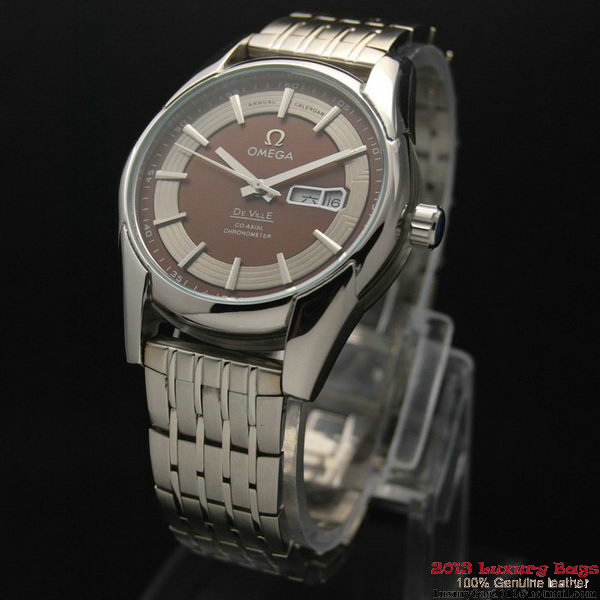 OMEGA DE VILLE HOUR VISION ANNUAL CALENDAR Steel on Steel Strap OM77116 OMEGA DE VILLE HOUR VISION ANNUAL CALENDAR Steel on Steel Strap OM77116