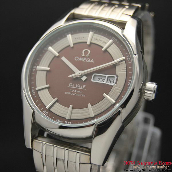OMEGA DE VILLE HOUR VISION ANNUAL CALENDAR Steel on Steel Strap OM77116 OMEGA DE VILLE HOUR VISION ANNUAL CALENDAR Steel on Steel Strap OM77116