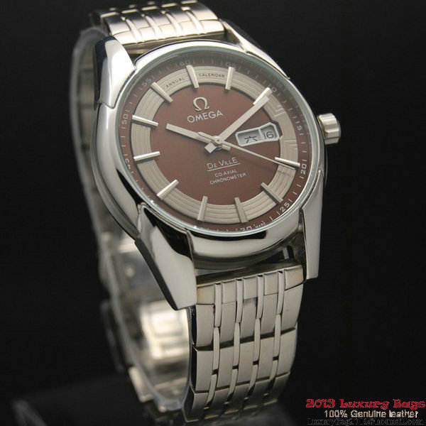 OMEGA DE VILLE HOUR VISION ANNUAL CALENDAR Steel on Steel Strap OM77116 OMEGA DE VILLE HOUR VISION ANNUAL CALENDAR Steel on Steel Strap OM77116