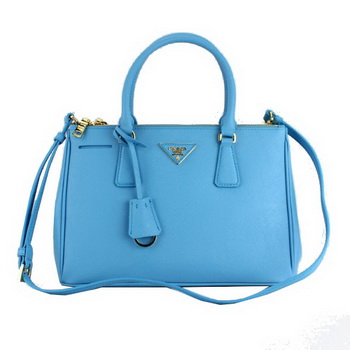 2013 Prada Saffiano Tote Bag 1801 SkyBlue 2013 Prada Saffiano Tote Bag 1801 SkyBlue