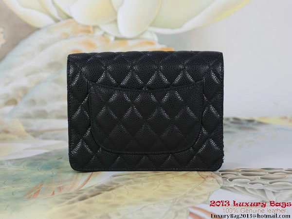 Chanel A33814 Original Cannage Leather mini Flap Bag Black Chanel A33814 Original Cannage Leather mini Flap Bag Black
