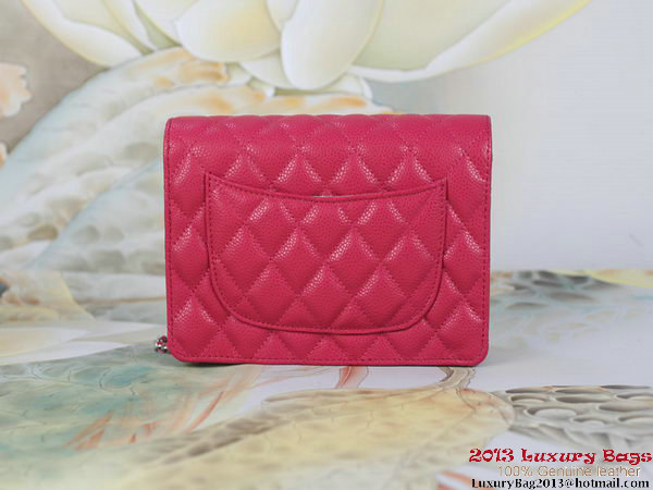 Chanel A33814 Original Cannage Leather mini Flap Bag Rose Chanel A33814 Original Cannage Leather mini Flap Bag Rose