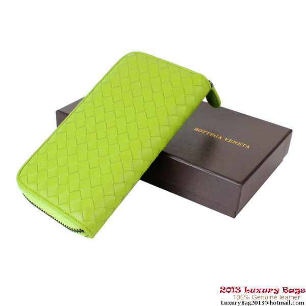 Bottega Veneta Intrecciato Nappa Continental Wallet BV1008 Green