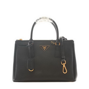 Prada Saffiano Leather 30cm Tote Bag BN1801 Black Prada Saffiano Leather 30cm Tote Bag BN1801 Black