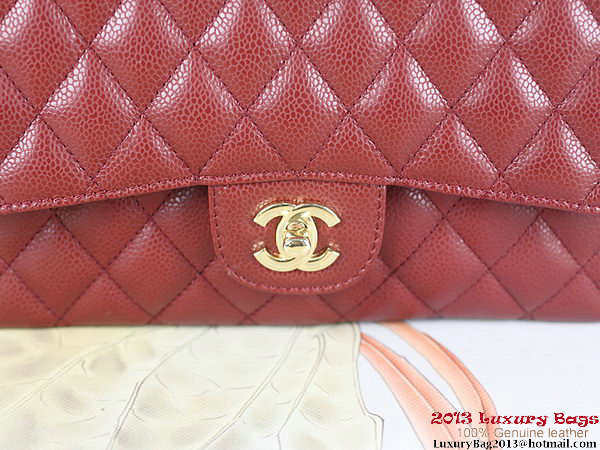 Chanel 2.55 Classic Flap Bag Bordeaux Original Cannage Patterns Leather Gold Chanel 2.55 Classic Flap Bag Bordeaux Original Cannage Patterns Leather Gold