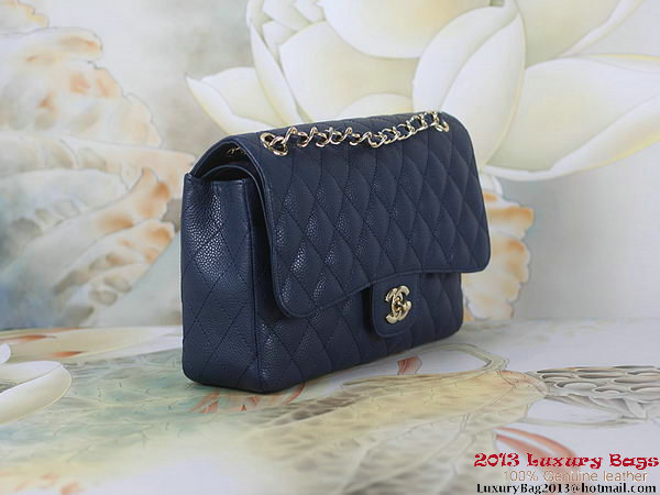 Chanel 2.55 Classic Flap Bag RoyalBlue Original Cannage Patterns Leather Gold Chanel 2.55 Classic Flap Bag RoyalBlue Original Cannage Patterns Leather Gold