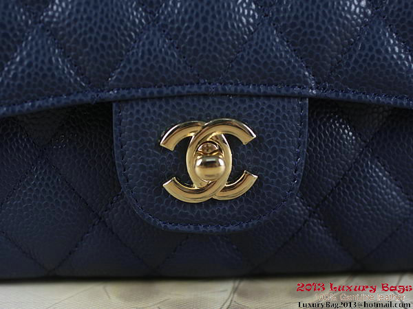 Chanel 2.55 Classic Flap Bag RoyalBlue Original Cannage Patterns Leather Gold Chanel 2.55 Classic Flap Bag RoyalBlue Original Cannage Patterns Leather Gold