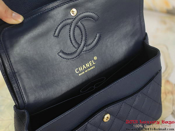 Chanel 2.55 Classic Flap Bag RoyalBlue Original Cannage Patterns Leather Gold Chanel 2.55 Classic Flap Bag RoyalBlue Original Cannage Patterns Leather Gold