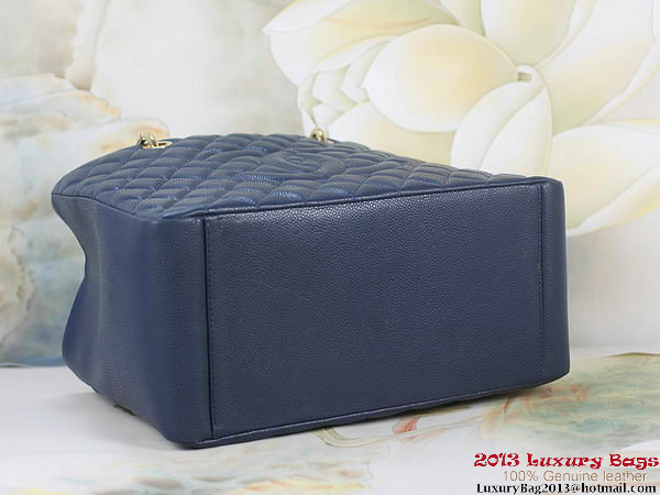 Chanel A50995 RoyalBlue Original Cannage Leather Shoulder Bag Gold Chanel A50995 RoyalBlue Original Cannage Leather Shoulder Bag Gold