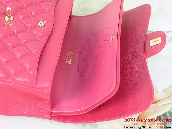 Chanel Classic Flap Bag 1113 Rose Original Cannage Patterns Gold Chanel Classic Flap Bag 1113 Rose Original Cannage Patterns Gold