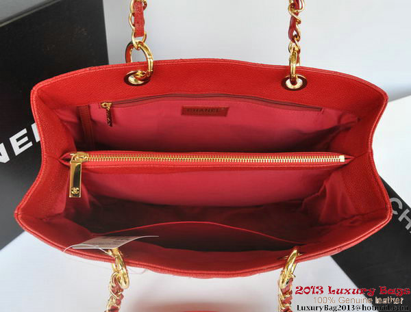 Chanel Classic Coco Bag GST Caviar Leather A36092 Red Gold Chanel Classic Coco Bag GST Caviar Leather A36092 Red Gold