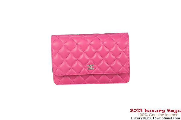 Chanel A33814 Original Sheepskin Leather mini Flap Bag Rose