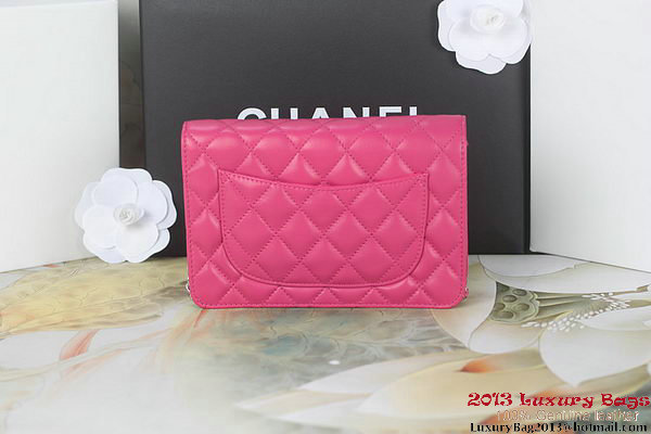 Chanel A33814 Original Sheepskin Leather mini Flap Bag Rose Chanel A33814 Original Sheepskin Leather mini Flap Bag Rose