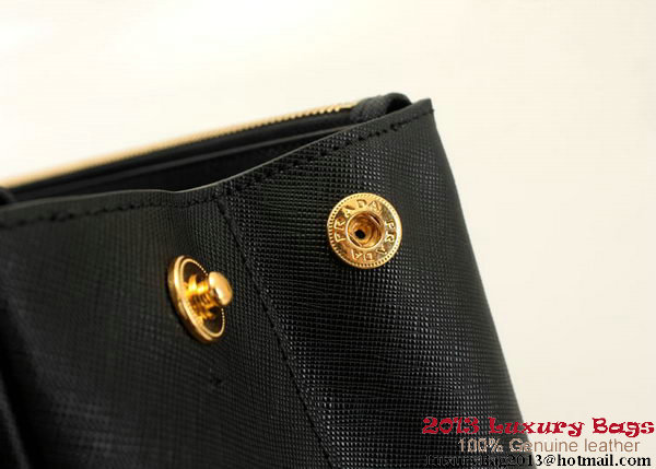 Prada Saffiano 30cm Tote Bag BN1801 - Black Prada Saffiano 30cm Tote Bag BN1801 - Black