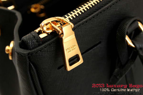 Prada Saffiano 30cm Tote Bag BN1801 - Black Prada Saffiano 30cm Tote Bag BN1801 - Black