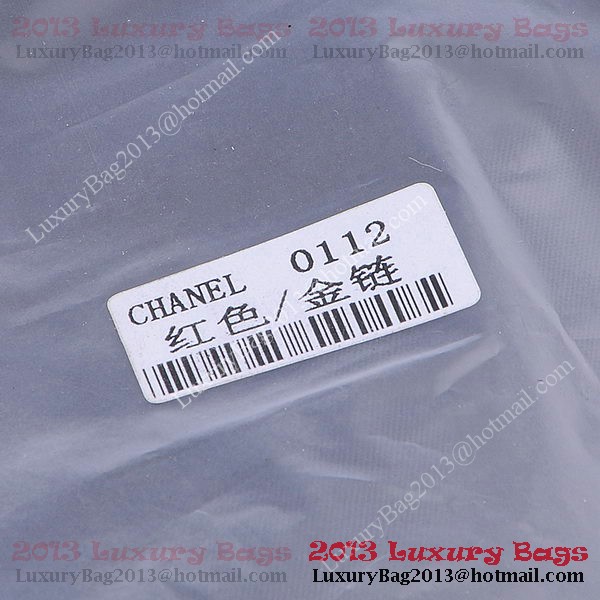 Chanel 2.55 Series Classic Flap Bag 1112 Red Sheepskin Gold Chanel 2.55 Series Classic Flap Bag 1112 Red Sheepskin Gold
