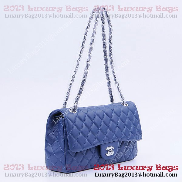 Chanel 2.55 Series Classic Flap Bag 1112 RoyalBlue Sheepskin Silver Chanel 2.55 Series Classic Flap Bag 1112 RoyalBlue Sheepskin Silver