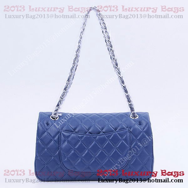 Chanel 2.55 Series Classic Flap Bag 1112 RoyalBlue Sheepskin Silver Chanel 2.55 Series Classic Flap Bag 1112 RoyalBlue Sheepskin Silver