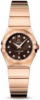 Omega Constellation Polished Quarz Mini Watch 158637G
