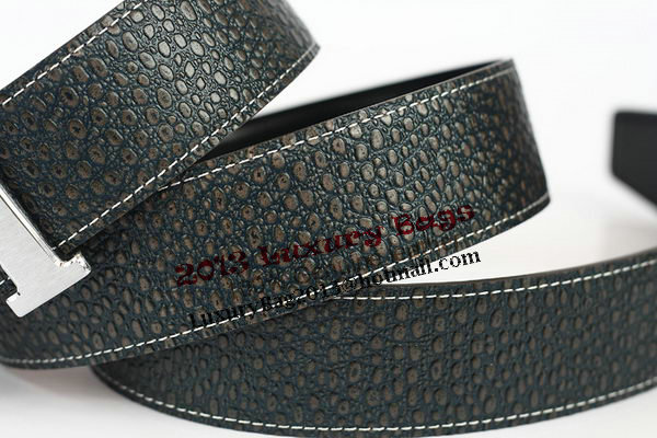 Hermes Belt Lizard Leather HB5326 Black Hermes Belt Lizard Leather HB5326 Black