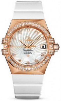 Omega Constellation Chronometer 35mm Watch 158629D Omega Constellation Chronometer 35mm Watch 158629D