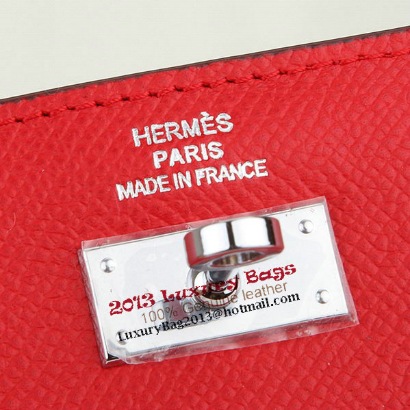 Hermes Kelly Original Saffiano Leather Bi-Fold Wallet A708 Red Hermes Kelly Original Saffiano Leather Bi-Fold Wallet A708 Red