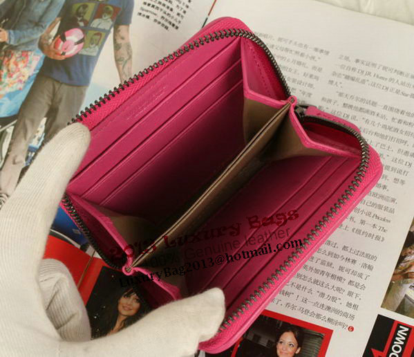 Bottega Veneta Intrecciato Nappa Mini Wallet 5818 Peach Bottega Veneta Intrecciato Nappa Mini Wallet 5818 Peach