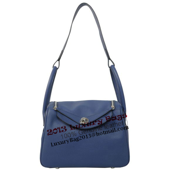 Hermes Lindy 30CM Havanne Shoulder Bag RoyalBlue Hermes Lindy 30CM Havanne Shoulder Bag RoyalBlue