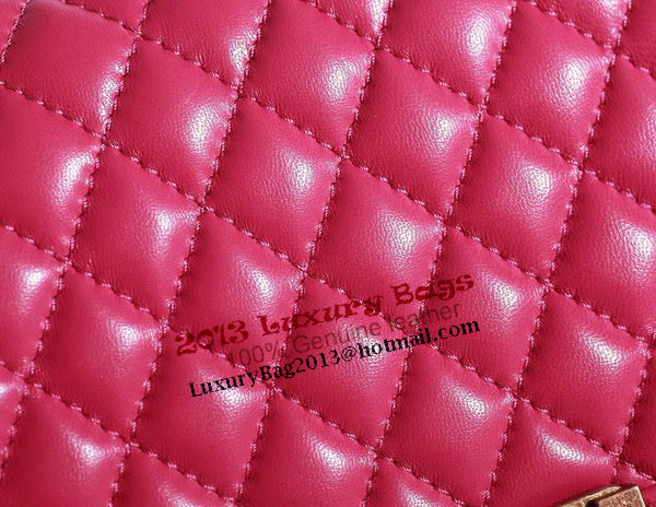 Chanel Boy Flap Shoulder Bag in Rose Lambskin Leather A67086 Gold Chanel Boy Flap Shoulder Bag in Rose Lambskin Leather A67086 Gold