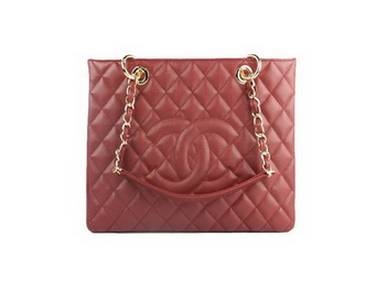 Chanel A50995 Maroon Original Cannage Leather Shoulder Bag Gold Chanel A50995 Maroon Original Cannage Leather Shoulder Bag Gold