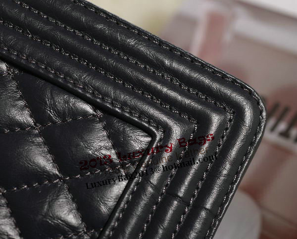 Chanel Boy Flap Shoulder Bag in Dark Blue Original Glazed Crackled A67086 Silver Chanel Boy Flap Shoulder Bag in Dark Blue Original Glazed Crackled A67086 Silver