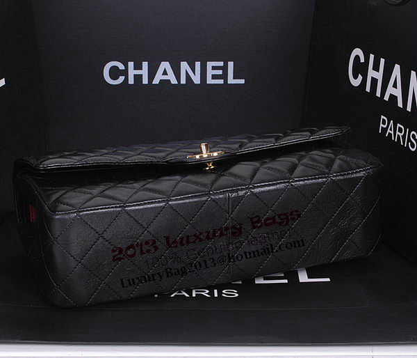 Chanel Classic Flap Bag 1113 Black Sheepskin Leather Chanel Classic Flap Bag 1113 Black Sheepskin Leather