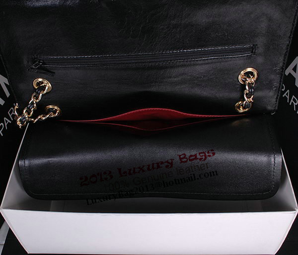 Chanel Classic Flap Bag 1113 Black Sheepskin Leather Chanel Classic Flap Bag 1113 Black Sheepskin Leather