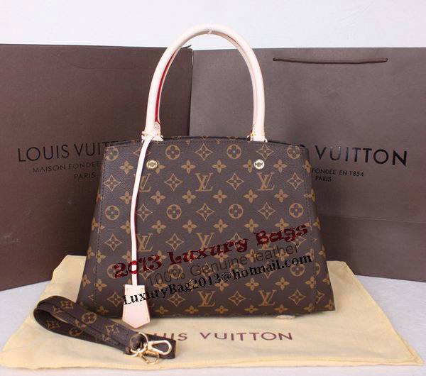 2014 Louis Vuitton Monogram Canvas Montaigne MM M41056 2014 Louis Vuitton Monogram Canvas Montaigne MM M41056