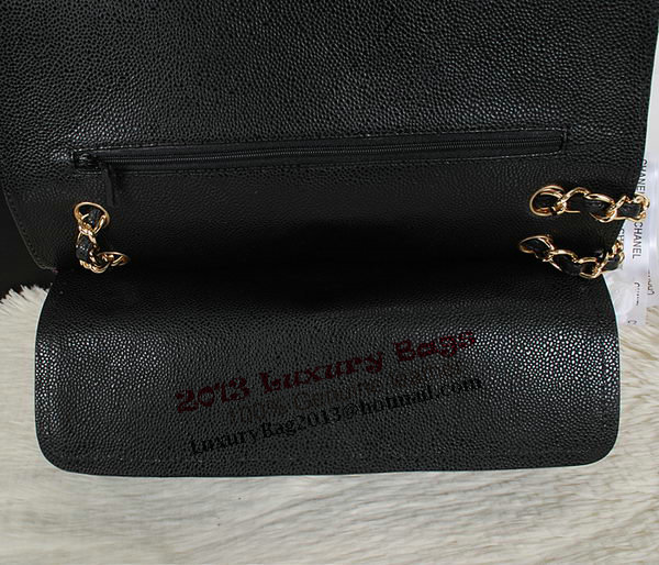 Chanel Classic Flap Bag 1113 Black Original Cannage Pattern Leather Gold Chanel Classic Flap Bag 1113 Black Original Cannage Pattern Leather Gold