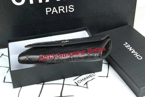 Chanel Matelasse Long Wallet Original Leather A50096 Black Chanel Matelasse Long Wallet Original Leather A50096 Black