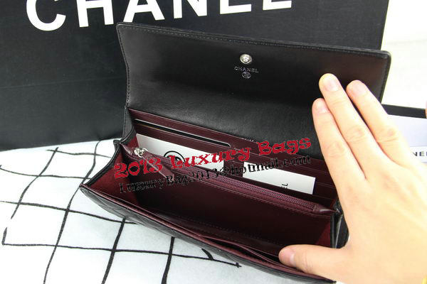 Chanel Matelasse Long Wallet Original Leather A50096 Black Chanel Matelasse Long Wallet Original Leather A50096 Black