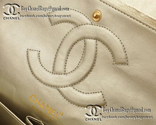 Chanel Classic Flap Bag 2.55 Series Sheepskin Leather CHA1112 Gold