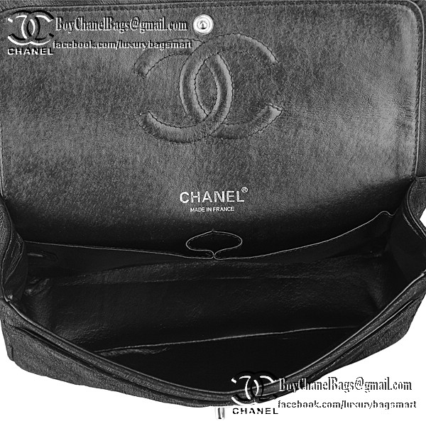 Chanel Classic Flap Bag Grain Leather CHA1113 Black Chanel Classic Flap Bag Grain Leather CHA1113 Black