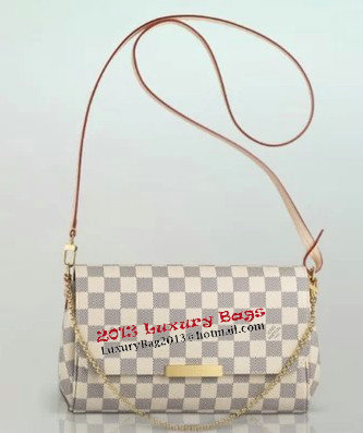 Louis Vuitton Damier Azur Canvas Favorite MM N41275 Louis Vuitton Damier Azur Canvas Favorite MM N41275
