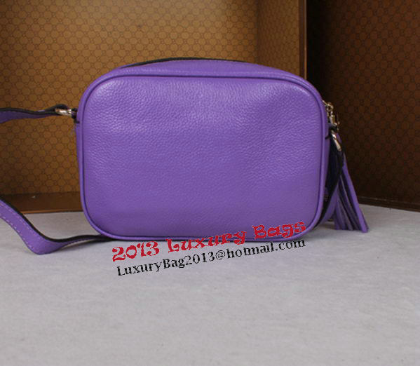 Gucci Soho Calfskin Leather Disco Bag 308364 Violet Gucci Soho Calfskin Leather Disco Bag 308364 Violet