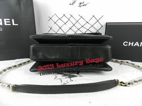 Chanel Classic Top Handle Bag Original Sheepskin Leather A92236 Black Chanel Classic Top Handle Bag Original Sheepskin Leather A92236 Black