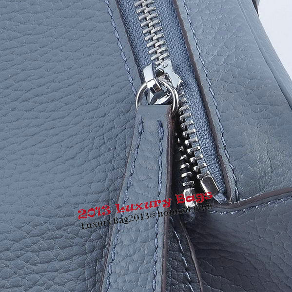 Hermes Lindy 30CM Grainy Leather Shoulder Bag H6207 Dark Grey Hermes Lindy 30CM Grainy Leather Shoulder Bag H6207 Dark Grey