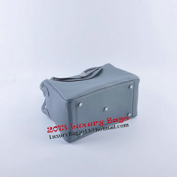 Hermes Lindy 30CM Grainy Leather Shoulder Bag H6207 Dark Grey Hermes Lindy 30CM Grainy Leather Shoulder Bag H6207 Dark Grey