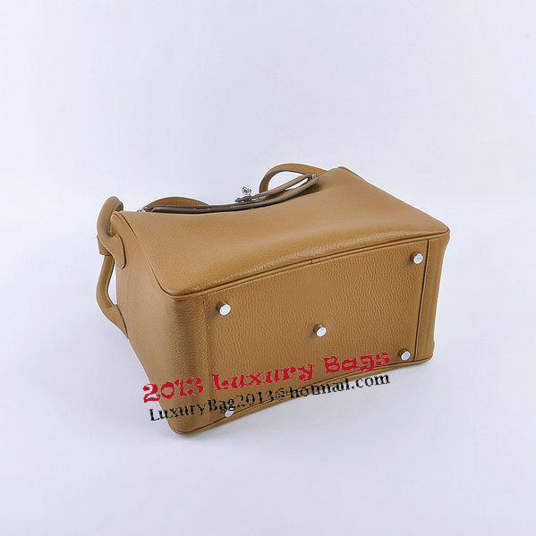 Hermes Lindy 30CM Grainy Leather Shoulder Bag H6207 Wheat Hermes Lindy 30CM Grainy Leather Shoulder Bag H6207 Wheat