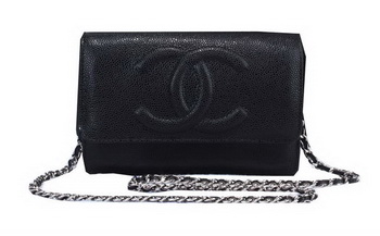 Chanel Cannage Pattern Leather Flap Shoulder Bag A8892 Black Chanel Cannage Pattern Leather Flap Shoulder Bag A8892 Black